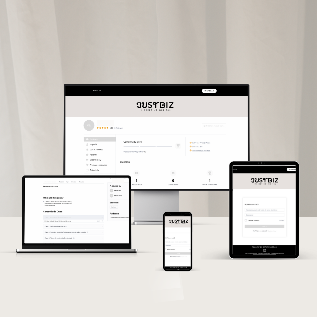 Plataforma Justbiz